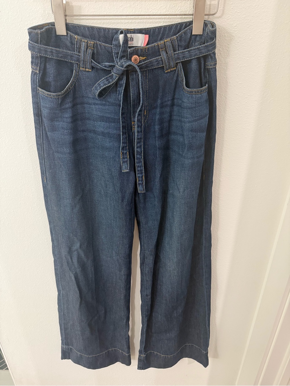 CAbi Beau Dark Indigo Wide Leg Jeans - Picture 2 of 4